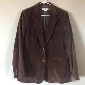 VTG Brown Corduroy 3-Pocket Blazer